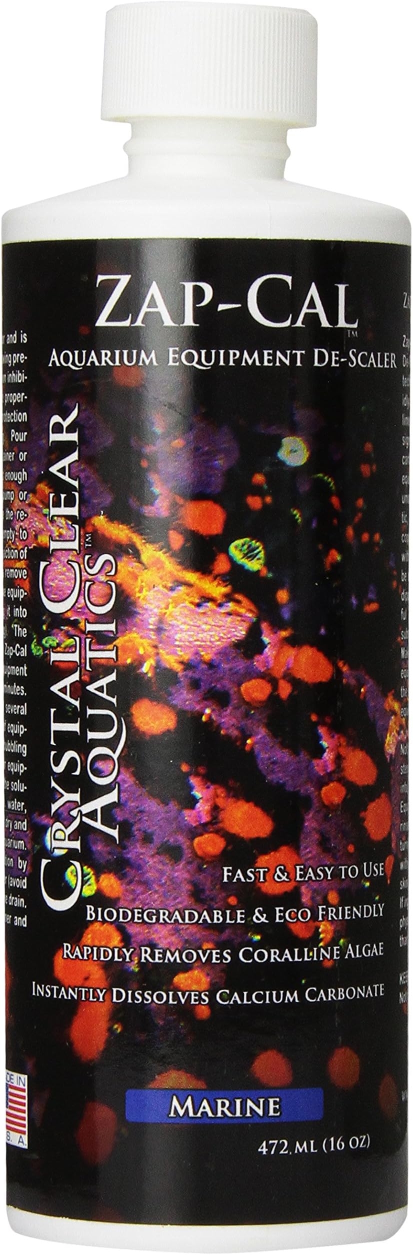 Zap - cal Aquatic Equipment Descaler 16oz.