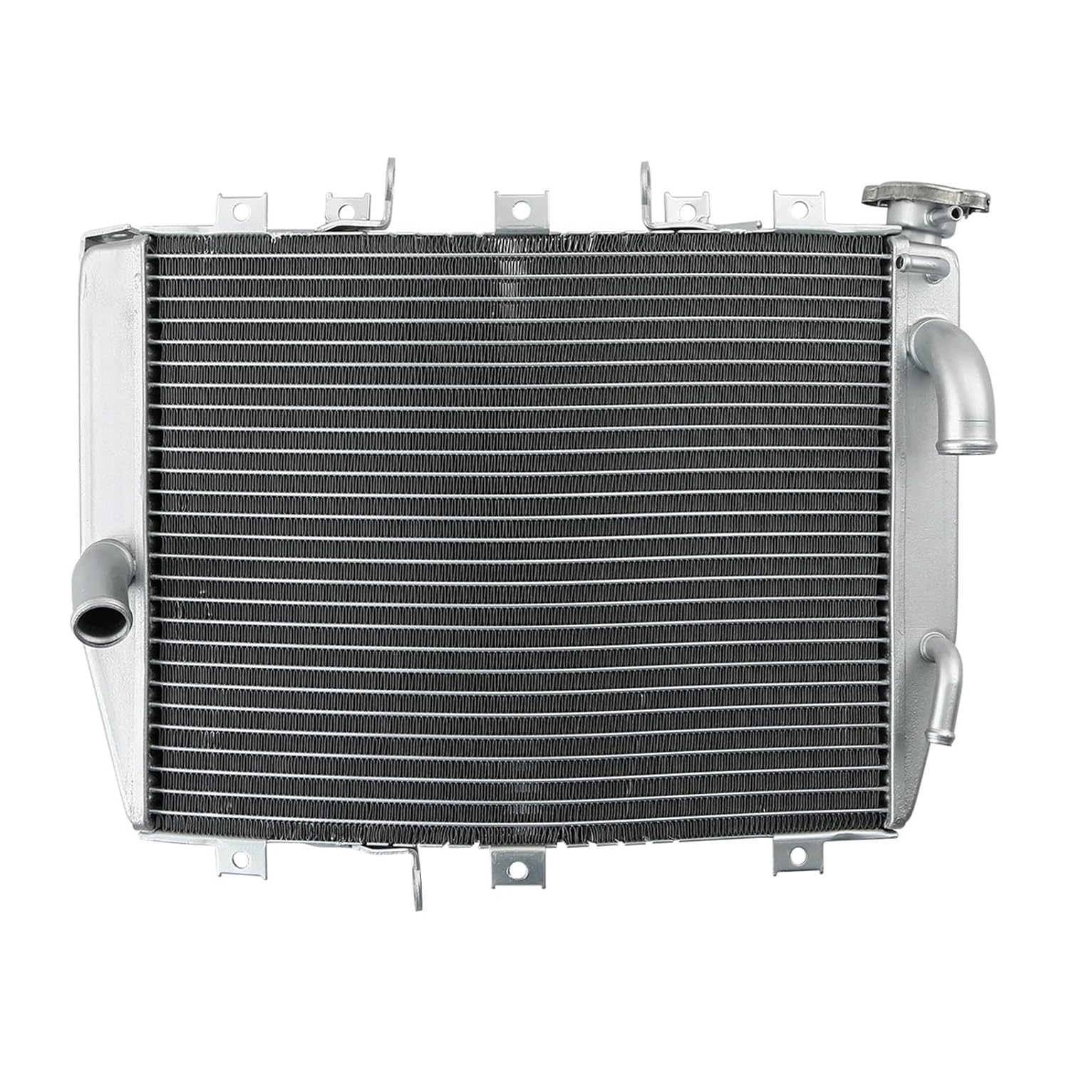 Aluminum Engine Radiator Cooling Compatible with Kawasaki ZX10R ZX-10R 2004-2005 Motorcycle