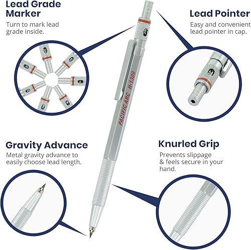 Vista 11 de Pacific Arc Soporte técnico de alimentación por gravedad premium de metal, negro, 0.079 in