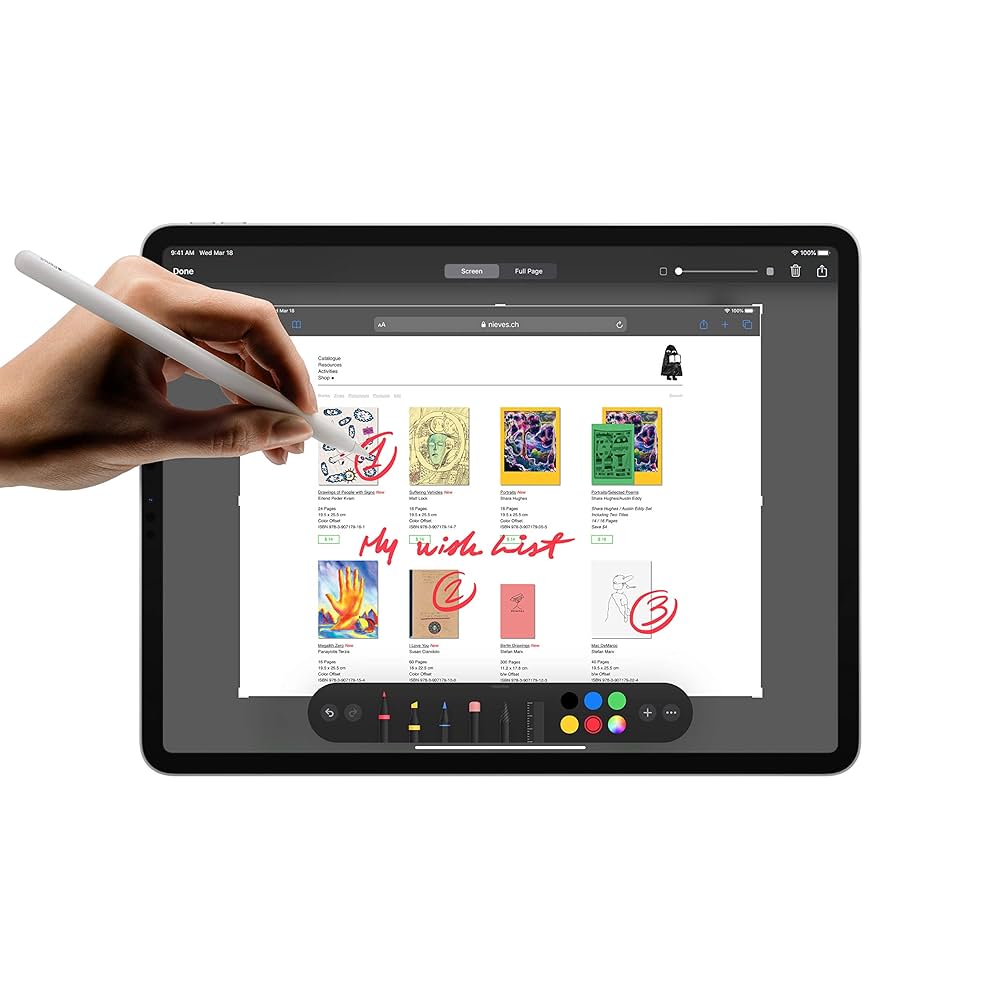 iPad Pro 12.9 4th 512GB Pencil2＋Keyboard 2020 Apple iPad Pro with A12Z Bionic chip (12.9-inch/32.77