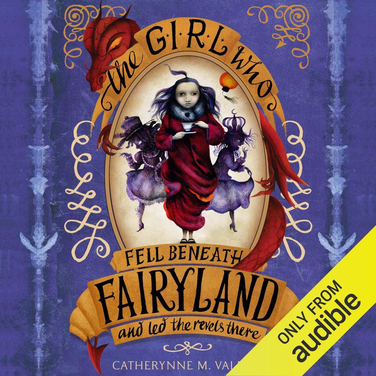 Cover art for The Girl Who Fell Beneath Fairyland and Led the Revels There