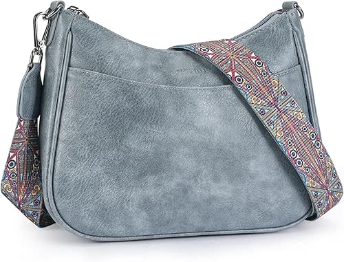 APHISON Trendy Leather Crossbody Purse with Adjustable Strap, Women's Shoulder