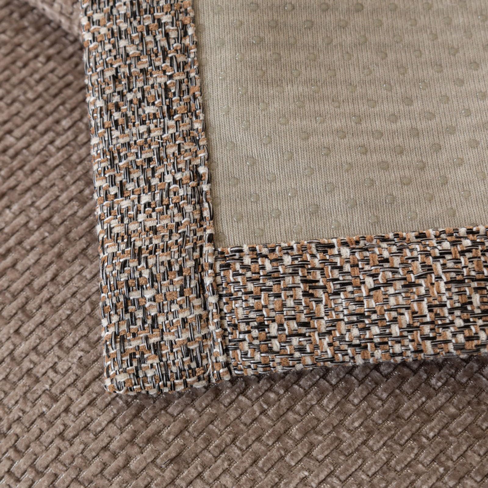Generico Copridivani, Copridivani Morbido 1 2 3 4 Posti Fodera per Divano Angolare/Forma di L Universali Moderno Copertura Divano,Khaki,80x210cm