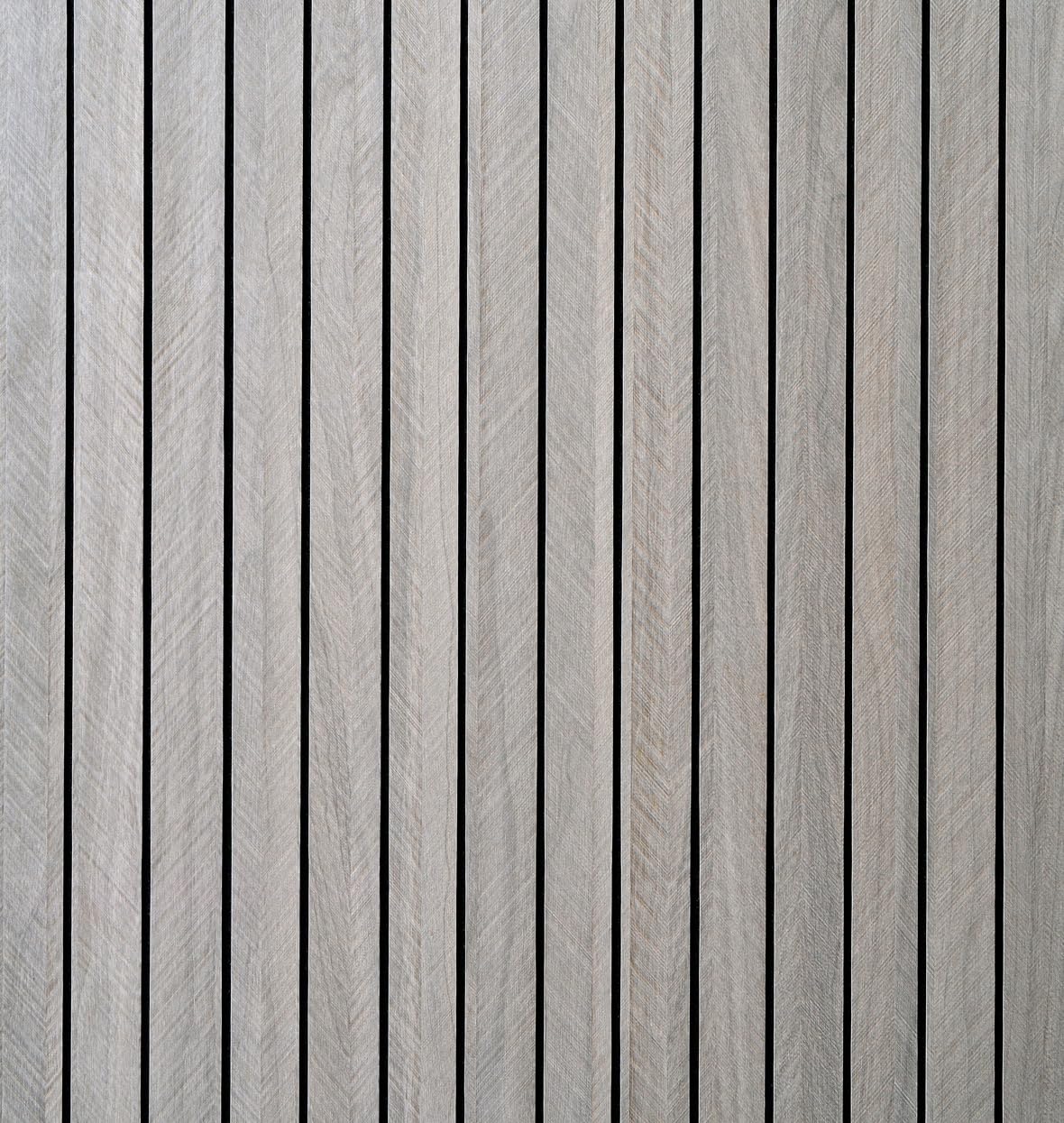 Wood Wall Panels,40 x 300 cm Grey Self Adhesive Wood Grain Slat 3D Wall Panel Soundproof Wall Panel Vinyl Roll Self Adhesive Foam Wooden Slat Wallpaper for TV Background Bedroom Living Room