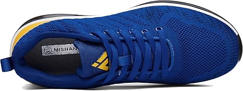 Miniatura 3 de Mishansha Zapatos deportivos para correr para hombre, con cámara de aire, zapatos cómodos para caminar, transpirables, para correr, para hombre,