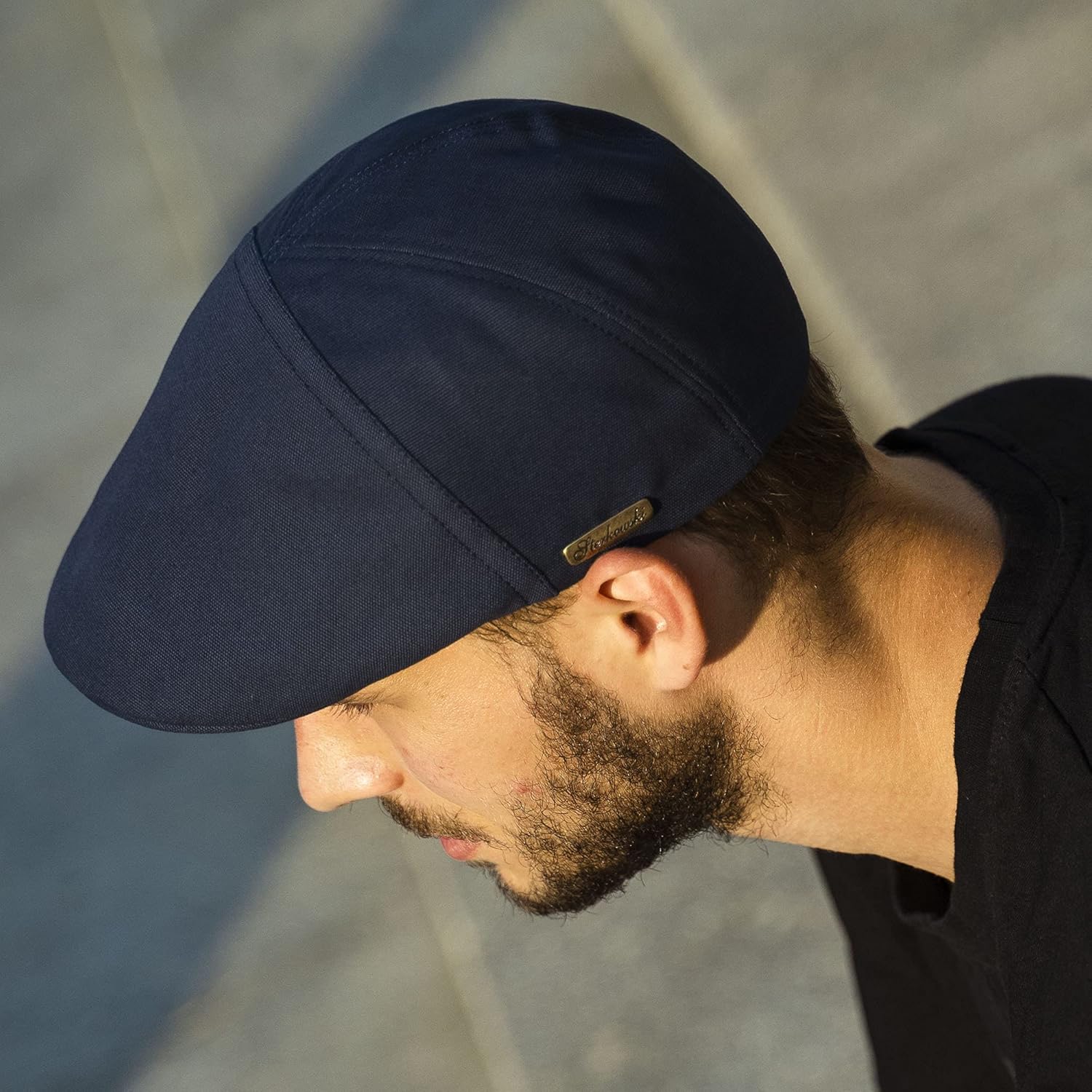 Sterkowski Ivy Five Newsboy | 100% Softened Cotton Flat Cap for Men | Breathable Airy 5 Panels Cap Without Lining - Image 6