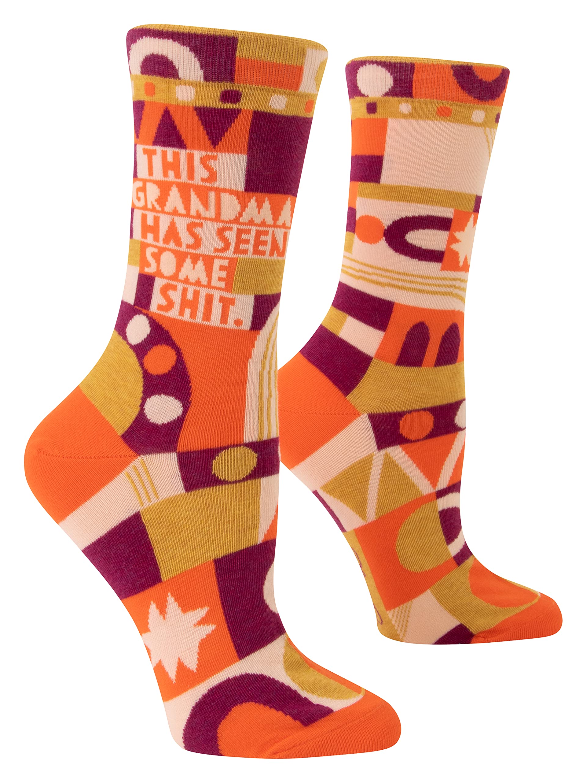 Blue Q Grandma's Seen Shit Socks