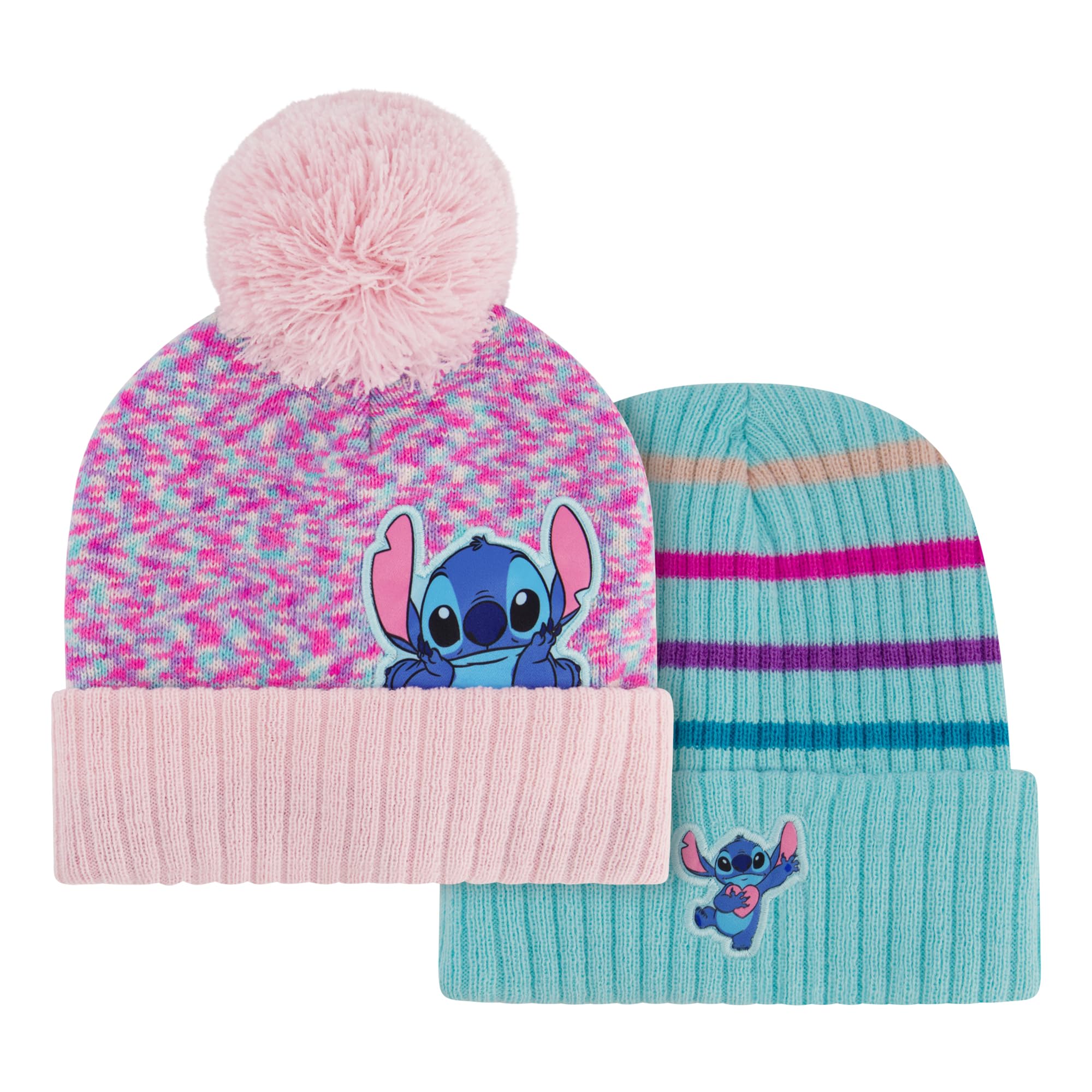 Concept One Disney Lilo and Stitch Winter Beanie Hat Knitted Stocking Cap
