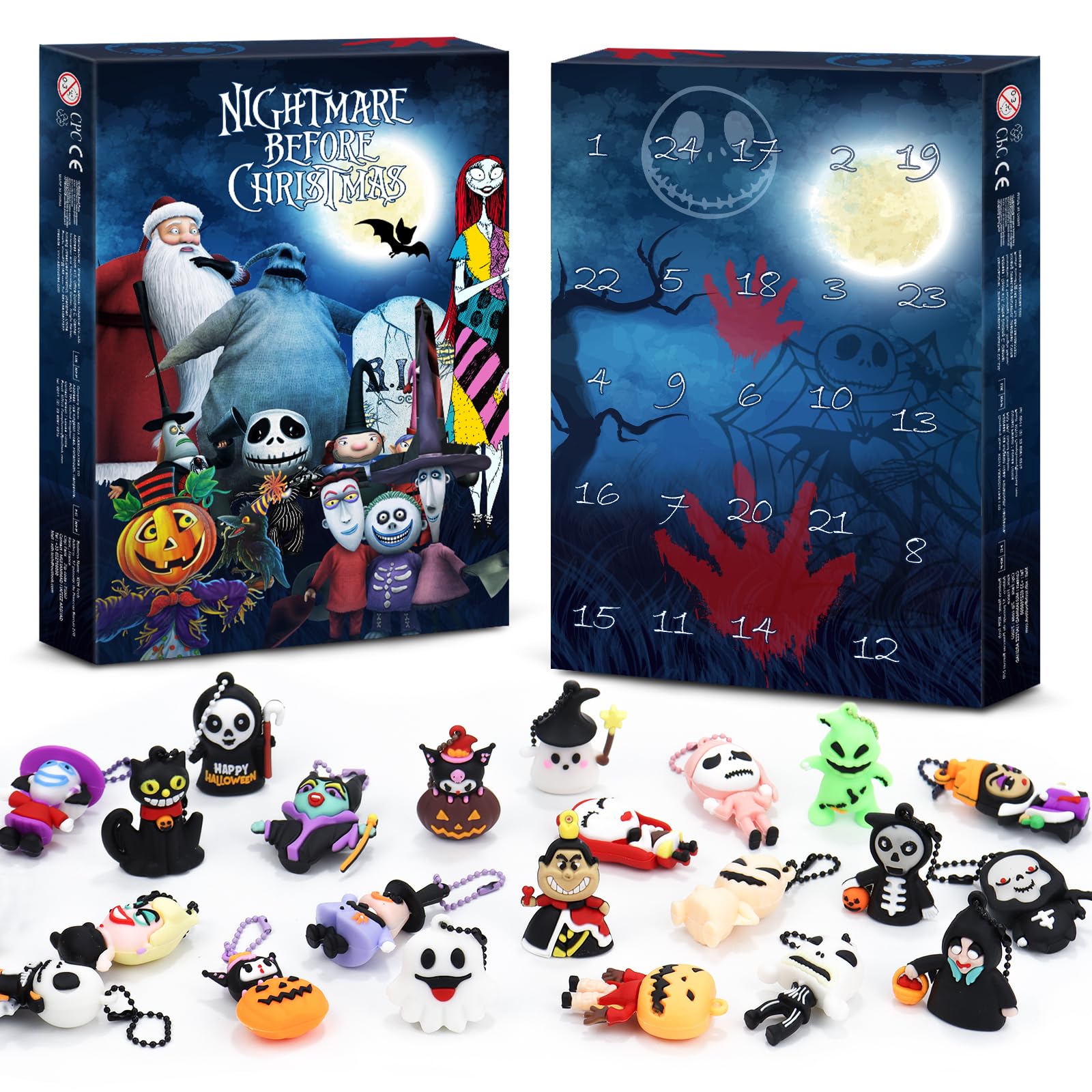 Amazon.com: SWIND Christmas Advent Calendar 2025,Horror Figures