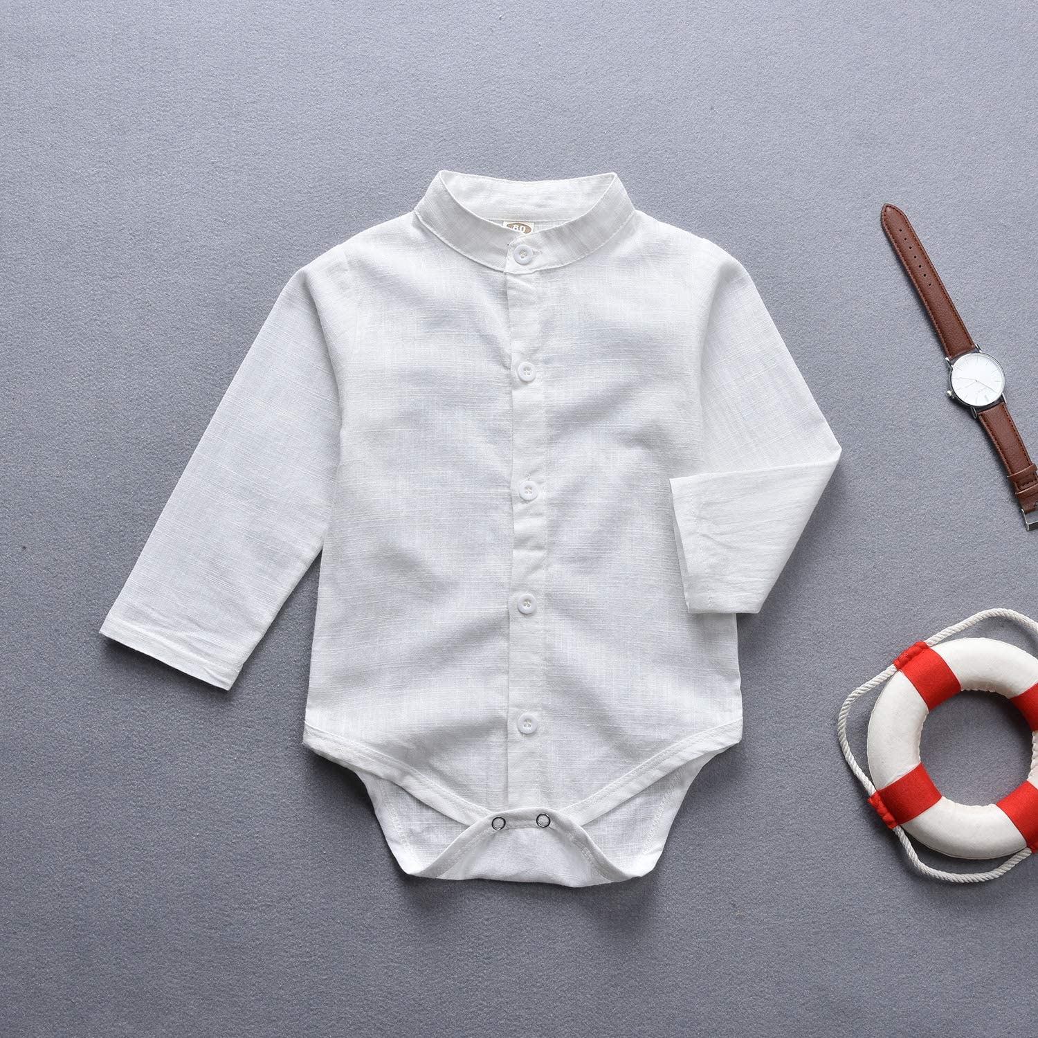 Unutiylo Ropa para bebés y niños para caballeros, monos para niños pequeños, pantalones y mameluco de tirantes para bebés