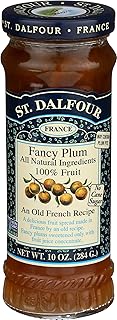 St Dalfour, Fruit Spread Plum, 10 Ounce
