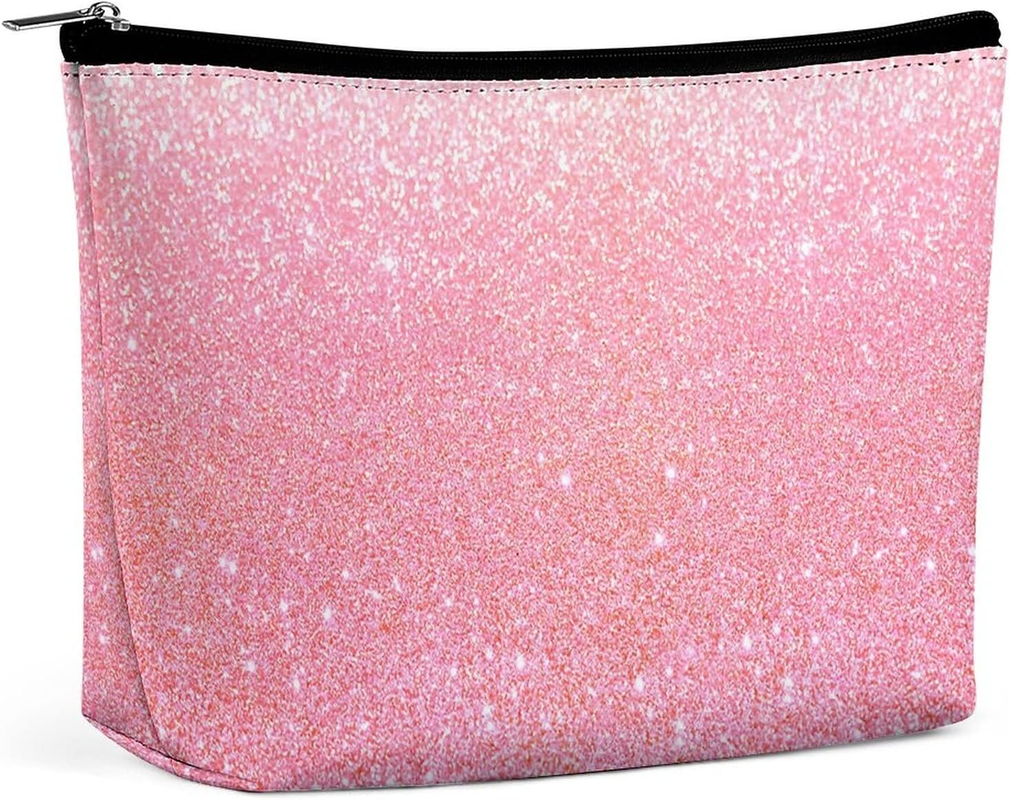 NAWFIVE Sparkly Glitter Pink Makeup Bag Waterproof Liberia Ubuy