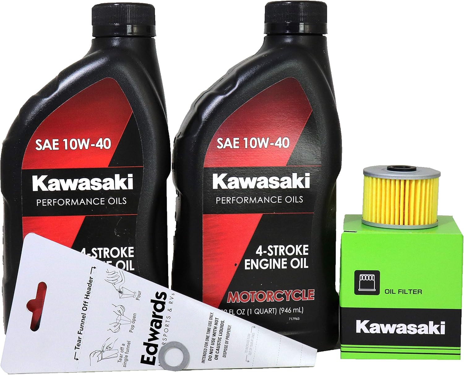 2012 Kawasaki KLX140ACF (KLX140) Oil Change Kit