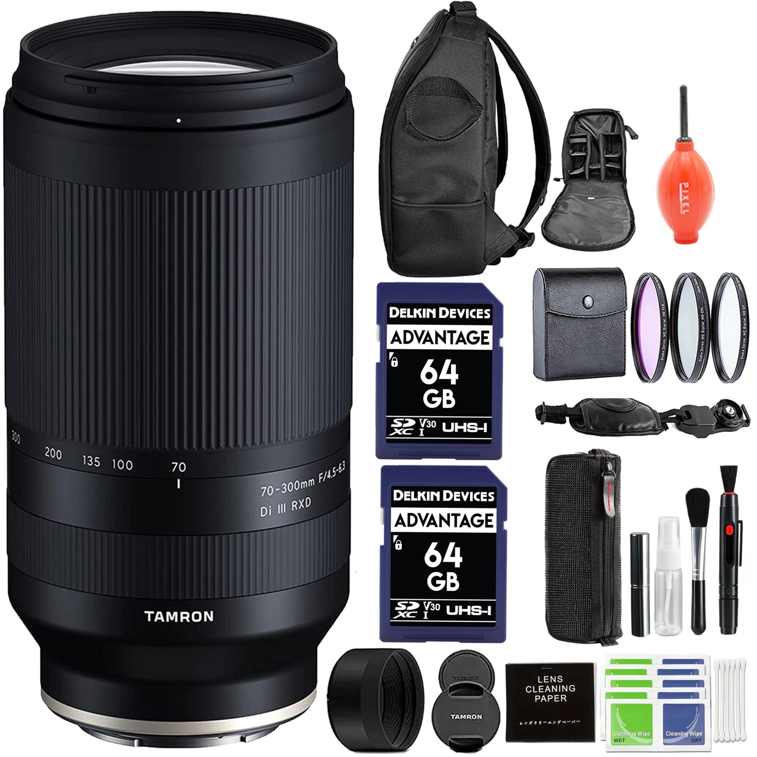 Amazon.com : 70-300mm f/4.5-6.3 Di III RXD Lens for Sony E with 