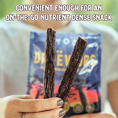 Miniatura 5 de Ayoba Yebo Variety Droewors - Palitos y bocados de carne de res alimentados con hierba certificado Keto y Paleo aprobado por 30 sin azúcar sin