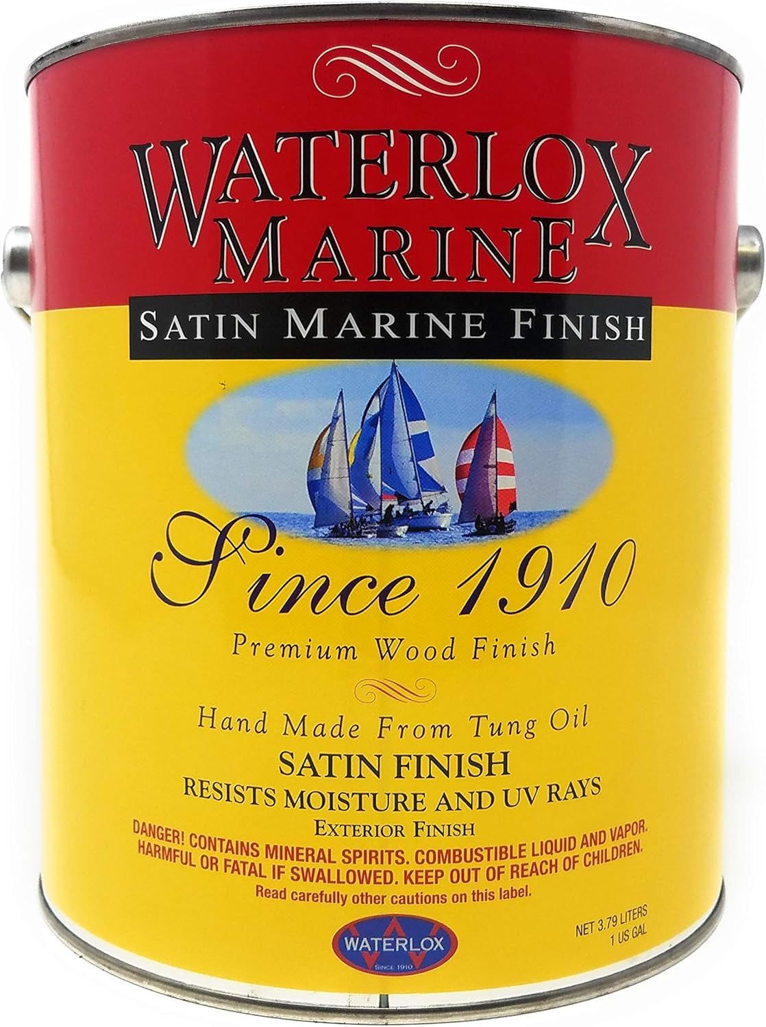 Waterlox Satin Marine Finish Gallon Amazon.co.uk DIY & Tools