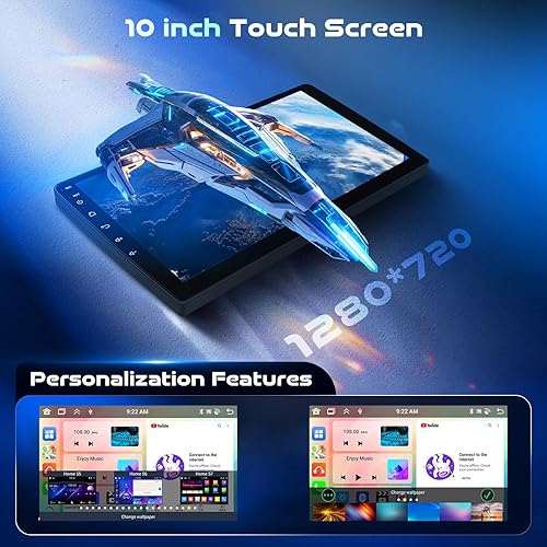 Miniatura 5 de 8Core 4G+64G Android 15 Radio de coche para Honda Civic 2006 2007 2008 2009 2010 2011, Rimoody Car Stereo Wireless CarPlay Android Auto GPS 5G-WiFi