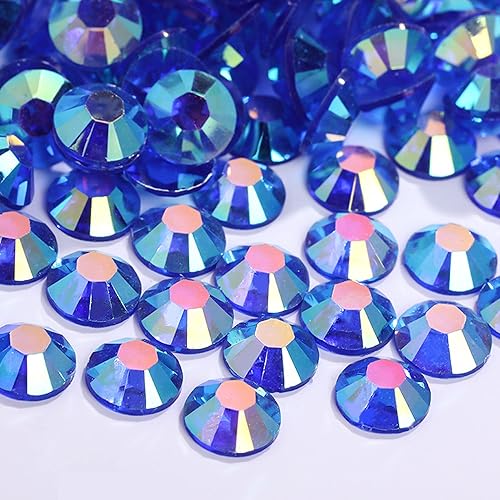 Miniatura 3 de 5000 diamantes de imitación de resina de 0.157 in, diamantes de imitación transparentes con parte trasera plana para manualidades, diamantes de