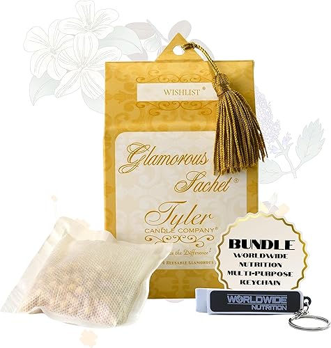 Miniatura 1 de Worldwide Nutrition Paquete Tyler Wishlist Secadora Sachets - Glamorosas hojas reutilizables para secadora - Sobres para cajones y actualización de