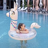 Vista 3 de PoolCandy Tubos inflables de piscina y anillos de natación para animales