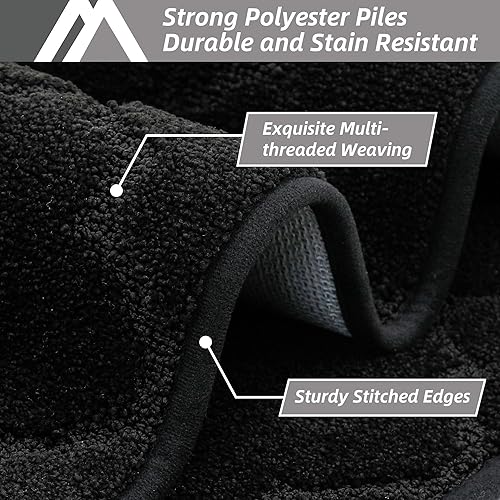 Miniatura 2 de COSY HOMEER Alfombras suaves de cocina y tapetes para el suelo para el frente del fregadero, súper absorbentes, de 20 x 59 pulgadas,