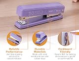 Bostitch Titan Heavy Duty Metal Stapler, 50 Sheet Capacity with 1250 Staples and Ergonomic Staple Remover, Jam Free Stapling, Full Strip Stapler for Desk, Office and Classroom, Purple – view 4