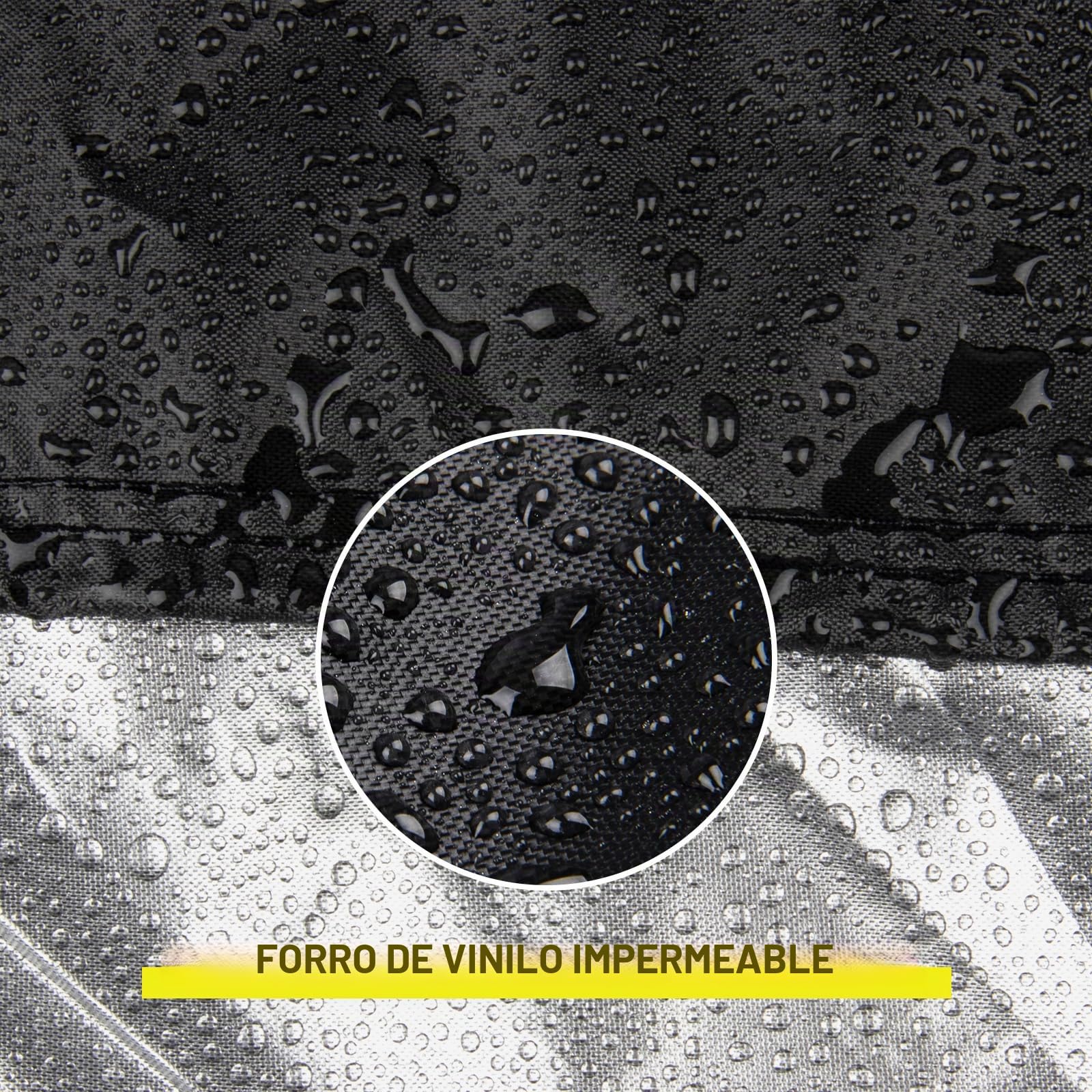 Funda para estante de gimnasio con cremallera impermeable, funda protectora para sentadillas, soporte de levantamiento de pesas, equipo de entrenamiento de gimnasio en casa, interior o