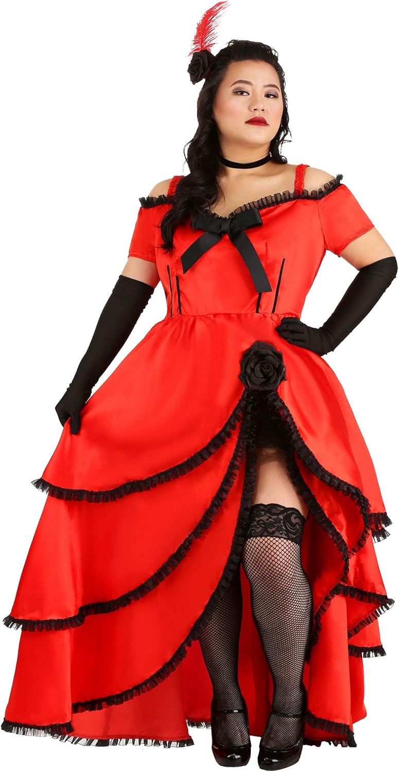 Plus Size Sassy Showgirl Costume for Women