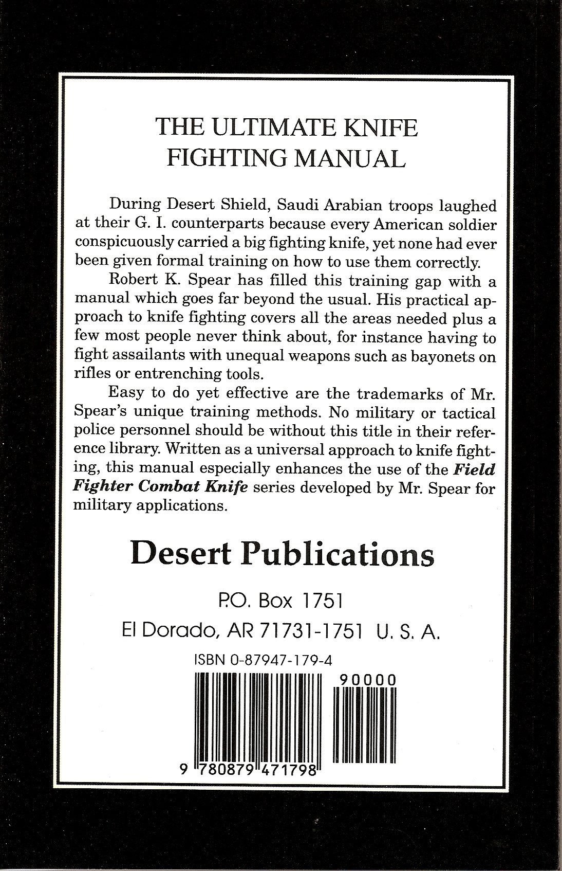 Military Knife Fighting