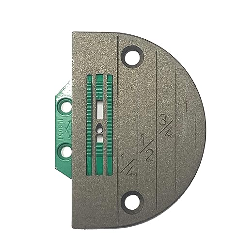 Cutex (TM) Sewing Teflon Coated Non-Stick Needle Plate & Feed Dog Set For Sewing Machine