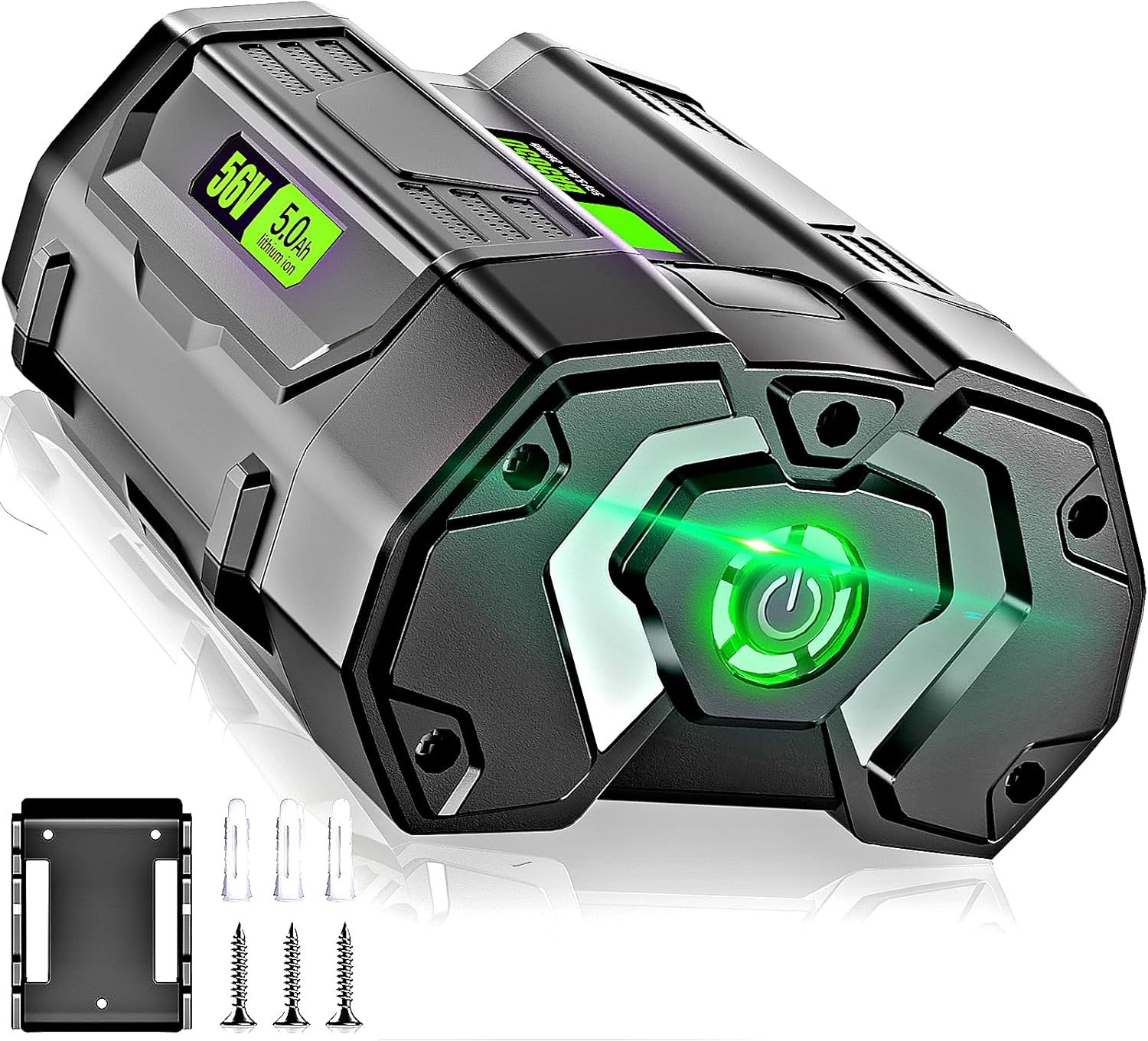 56V 5.0Ah Replacement Battery for EGO 56V Battery BA2800 BA4200, Compatible with EGO Power+ Cordless Tool