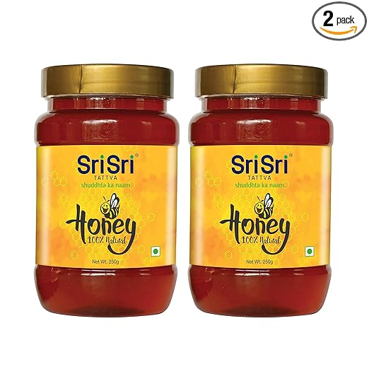 Sri Sri Ayurveda Natural & Pure Tattva Honey (250g) Pack of 2