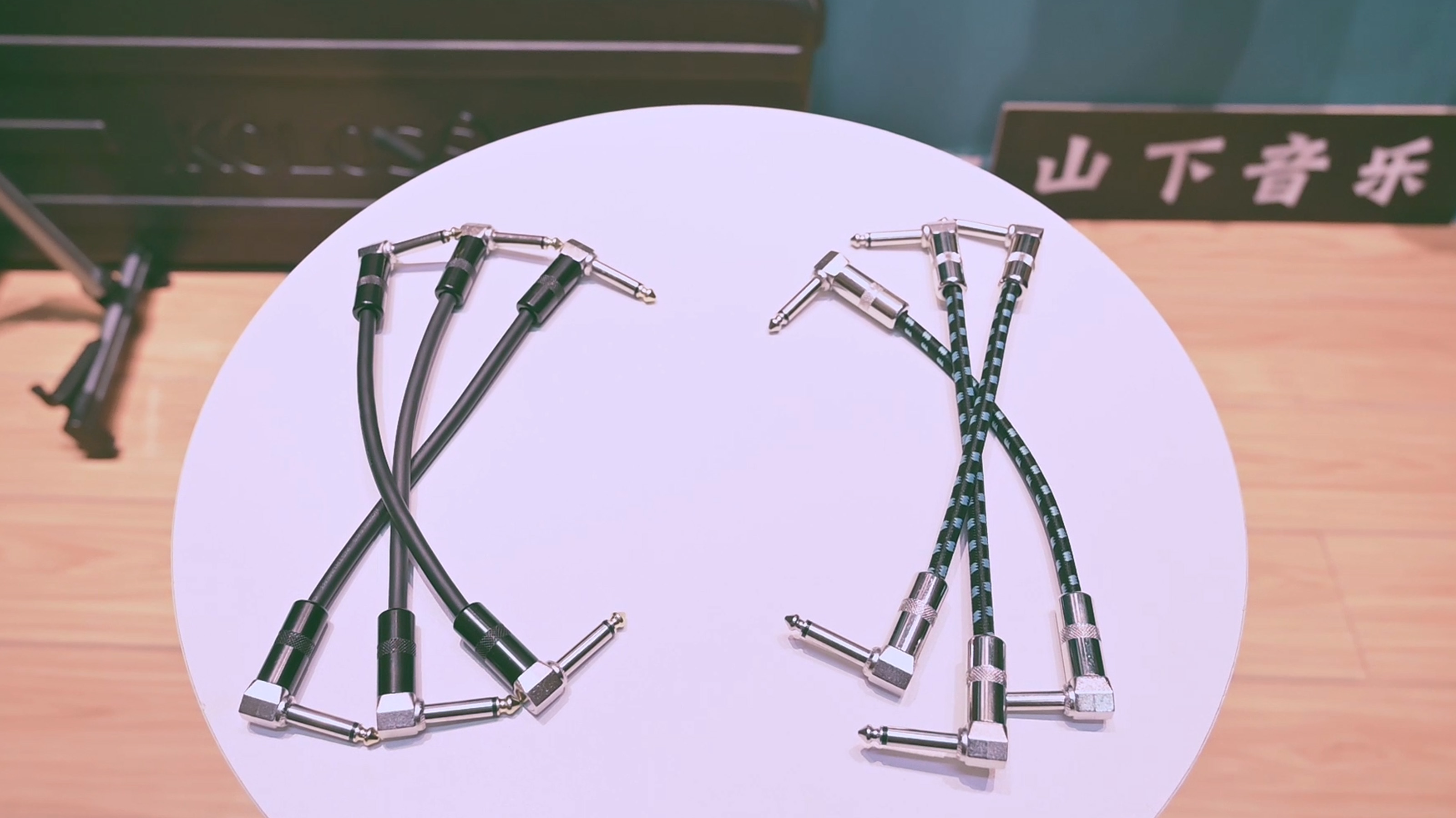 Aansluitkabel voor gitaarpedalen, kabel voor