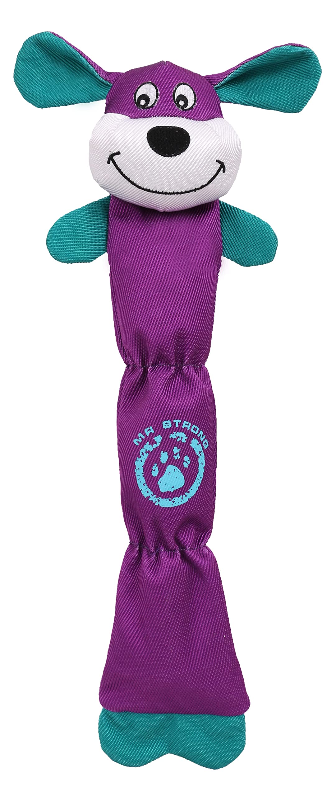 Pet Life Animated Extra Long Nylon Squeaker Dura-Chew Plush Chew Tugging Pet Dog Toy