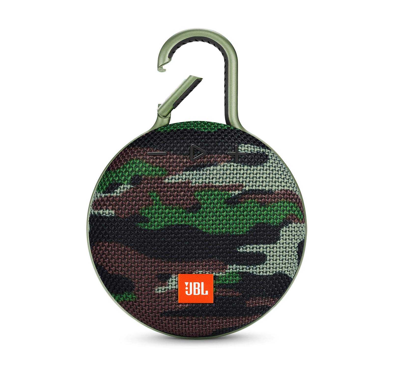 JBL CLIP 3 - Waterproof Portable Bluetooth Speaker - Squad Camo Renewed
