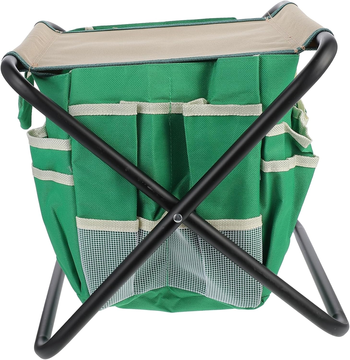 BESPORTBLE Folding Stool for Gardening Portable Camping Stool Storage Bag Multi-Functional