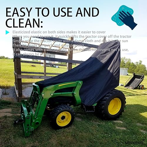 Miniatura 7 de Cubierta de tractor para tractores utilitarios compactos (grande) #LP95637 para las series 2320, 2520, 2720, 3120, 3320, 3520, 3720, 3203 y 4105