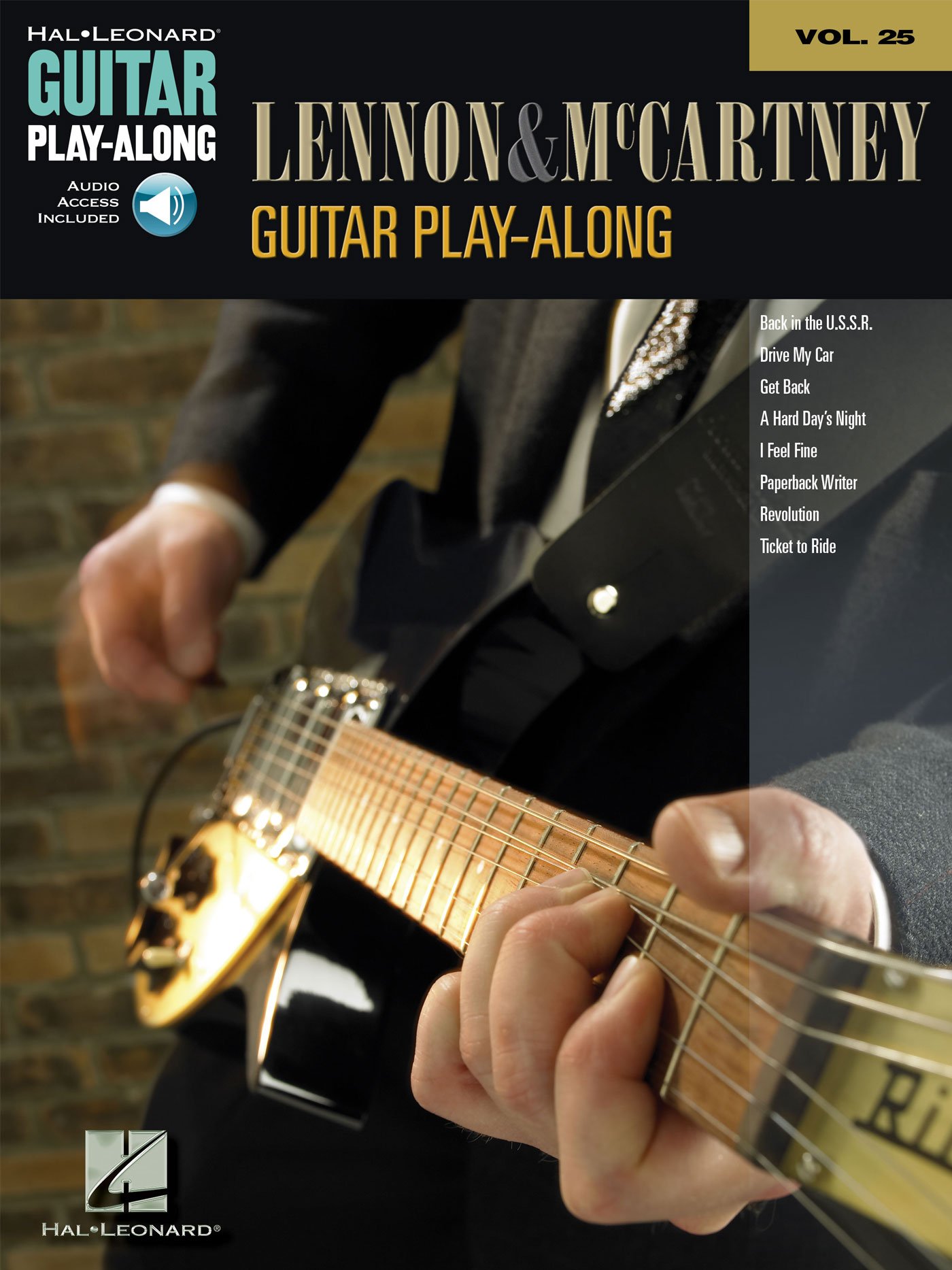 Lennon & McCartney Songbook: Guitar Play-Along Volume 25