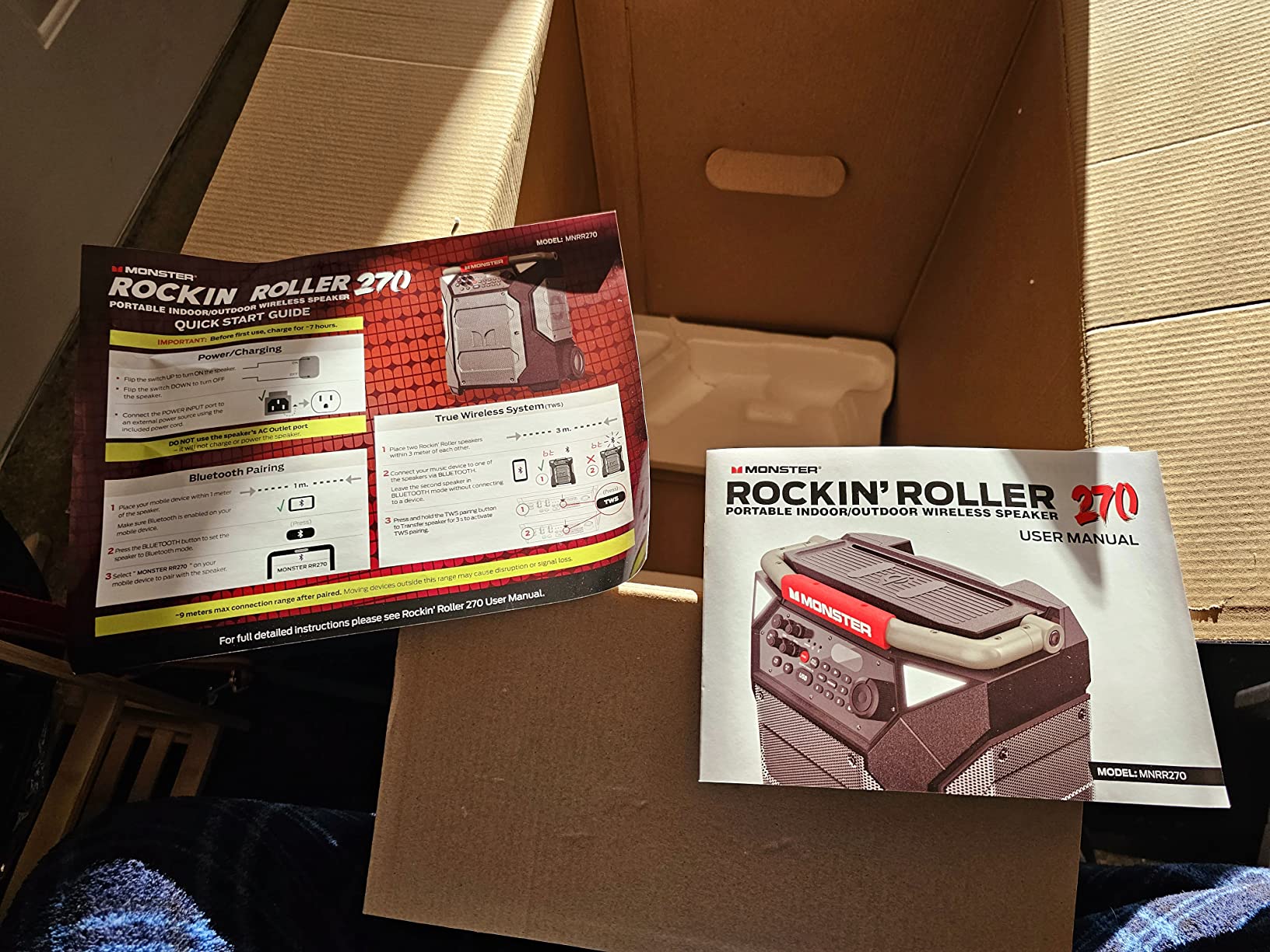 43/mo Finance Monster Rockin' Roller 270 Portable Indoor/Outdoor