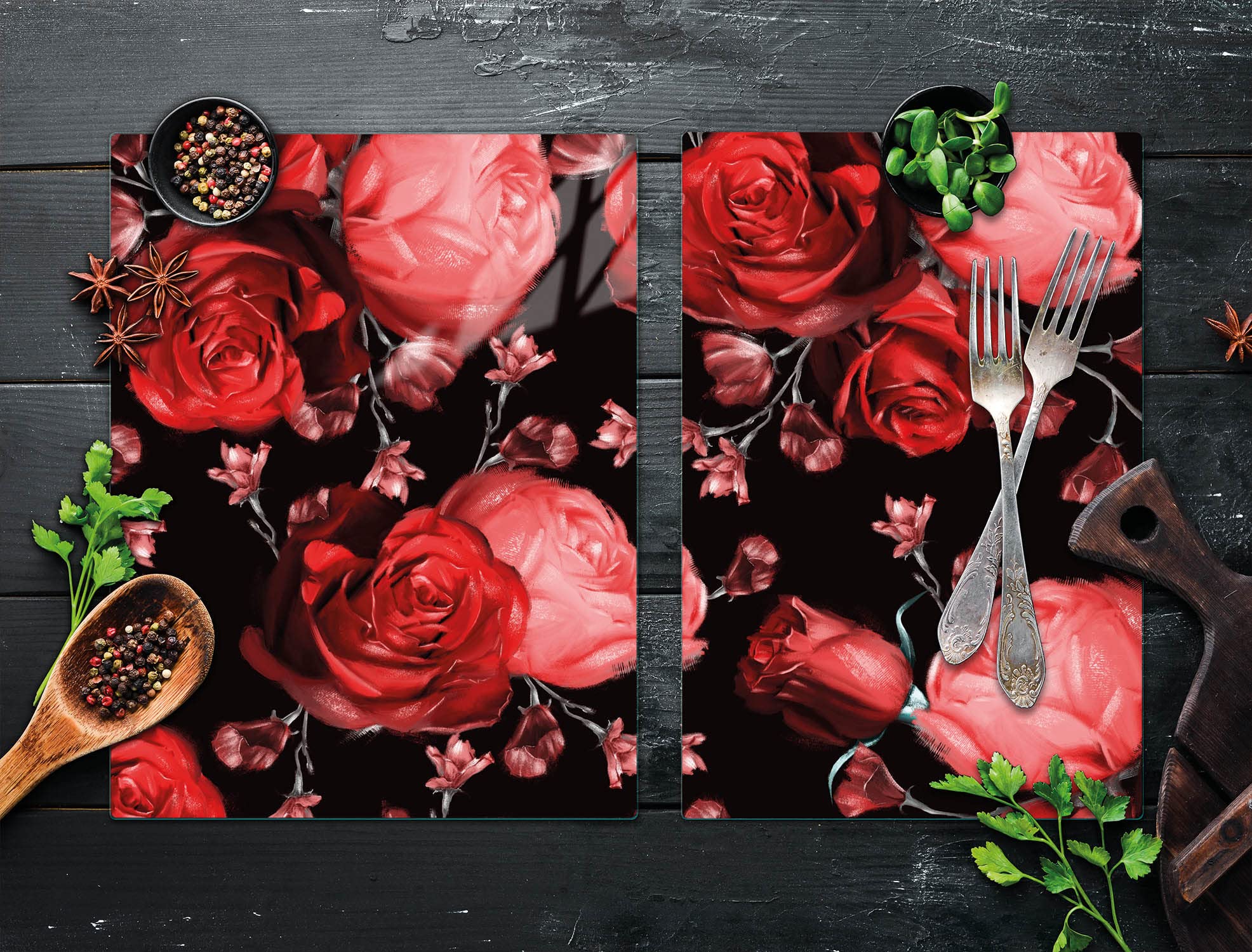 TMK - Copri Piano Cottura Induzione 60x52 Cm Copertura Per Piano Cottura In Vetroceramica 1 Pezzi Universale - Foto 7