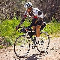 Vista 5 de Perfecda - Bolsa para manubrio de bicicleta, resistente al agua, tela Cordura duradera y bolsa de bicicleta para viajes diarios, almacenamiento