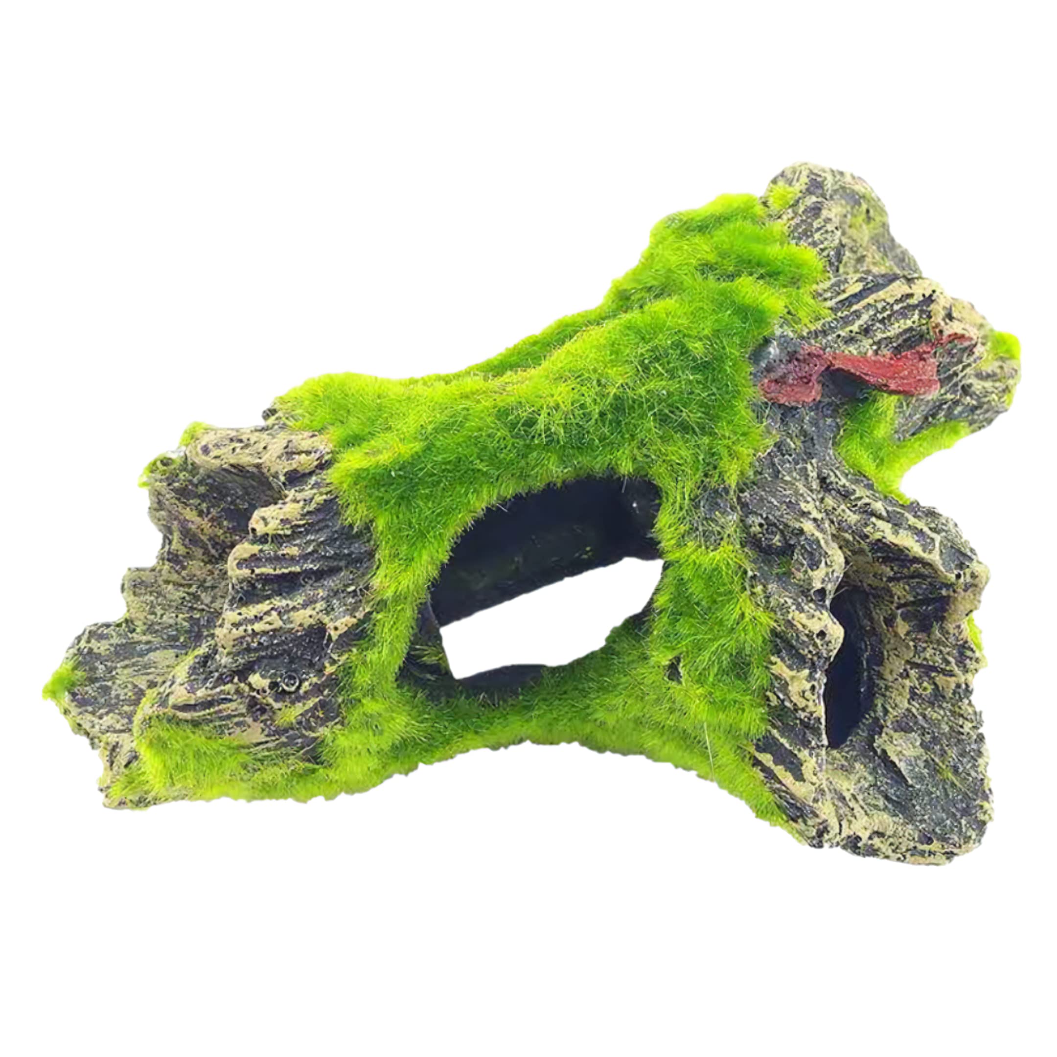 Amazon.co.jp: Charmoon 水槽 アクアリウム オブジェ 流木 苔 緑