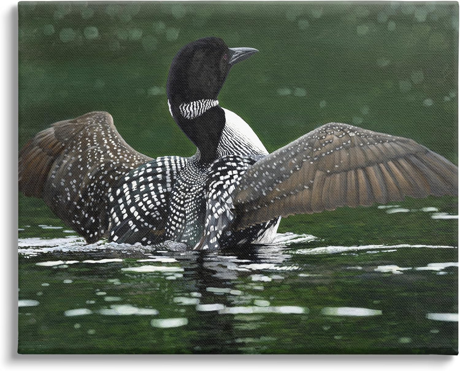 Stupell Industries Goose Spreading Wings Canvas Wall Art by © David Kiehm
