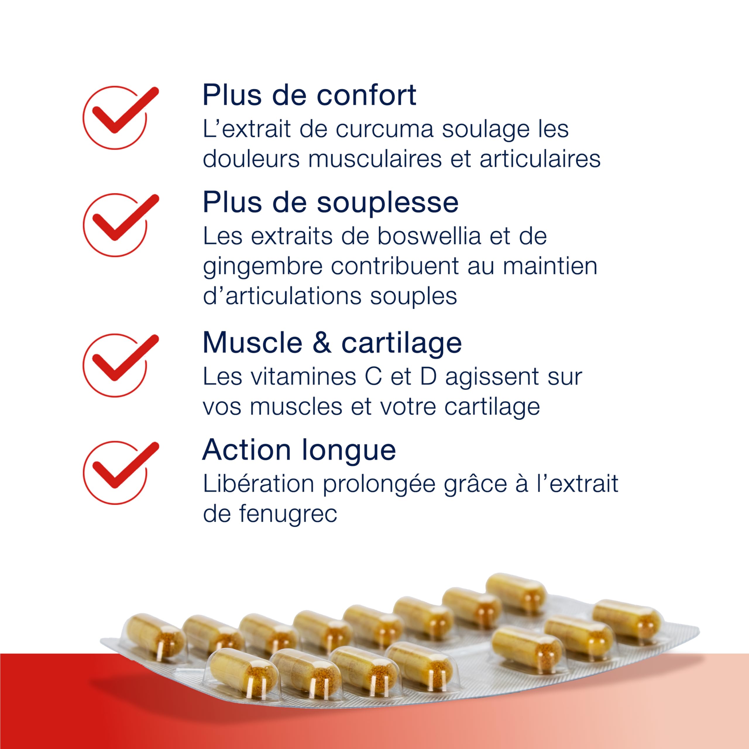 Metagenics MetaActive Forte, Curcuma Boswellia Gingembre, 60 Gélules