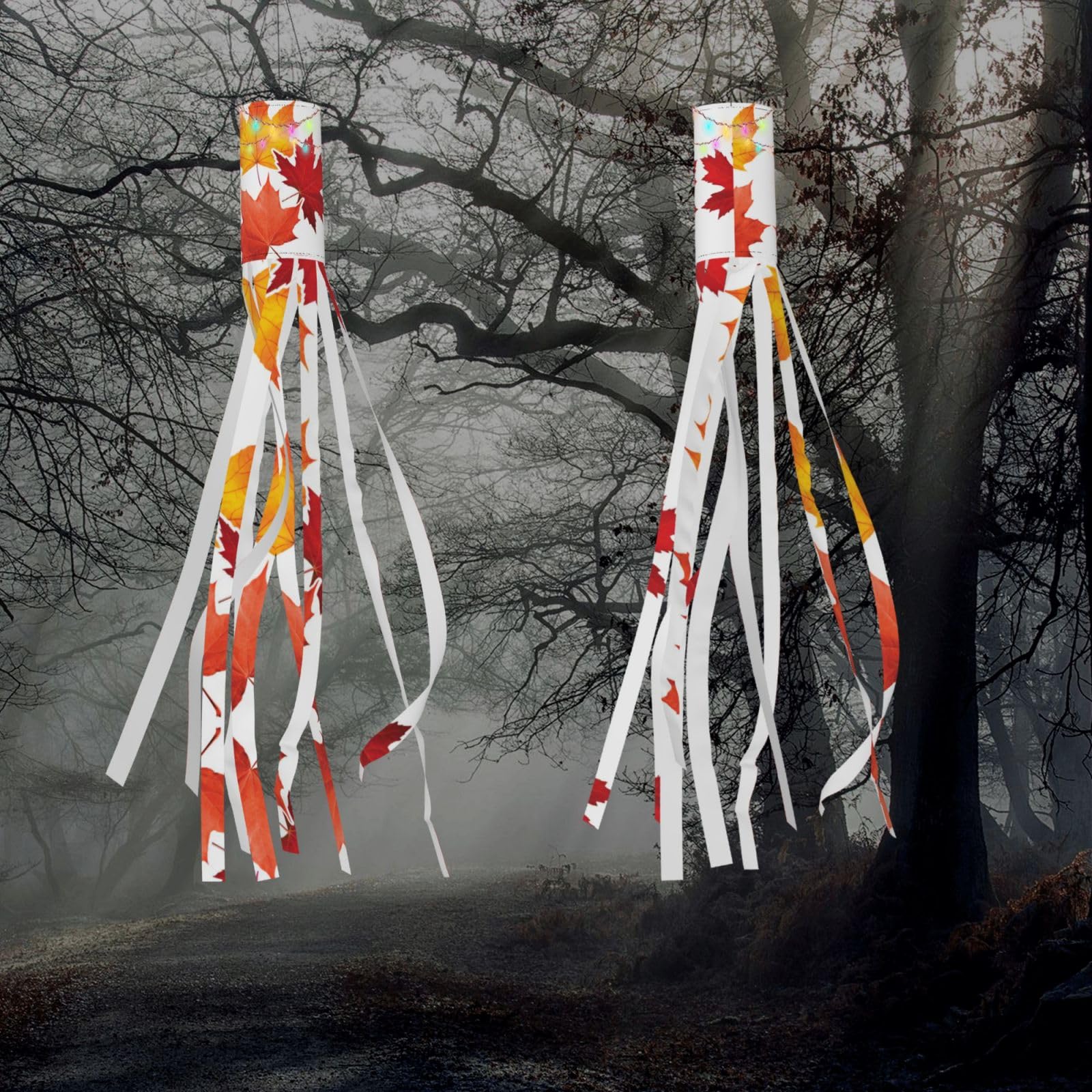 Bcowtte 20 stuks windzakken, hangende decoratie, buiten op te hangen Bcowtte 20 stuks windzakken, hangende decoratie, buiten op te hangen
