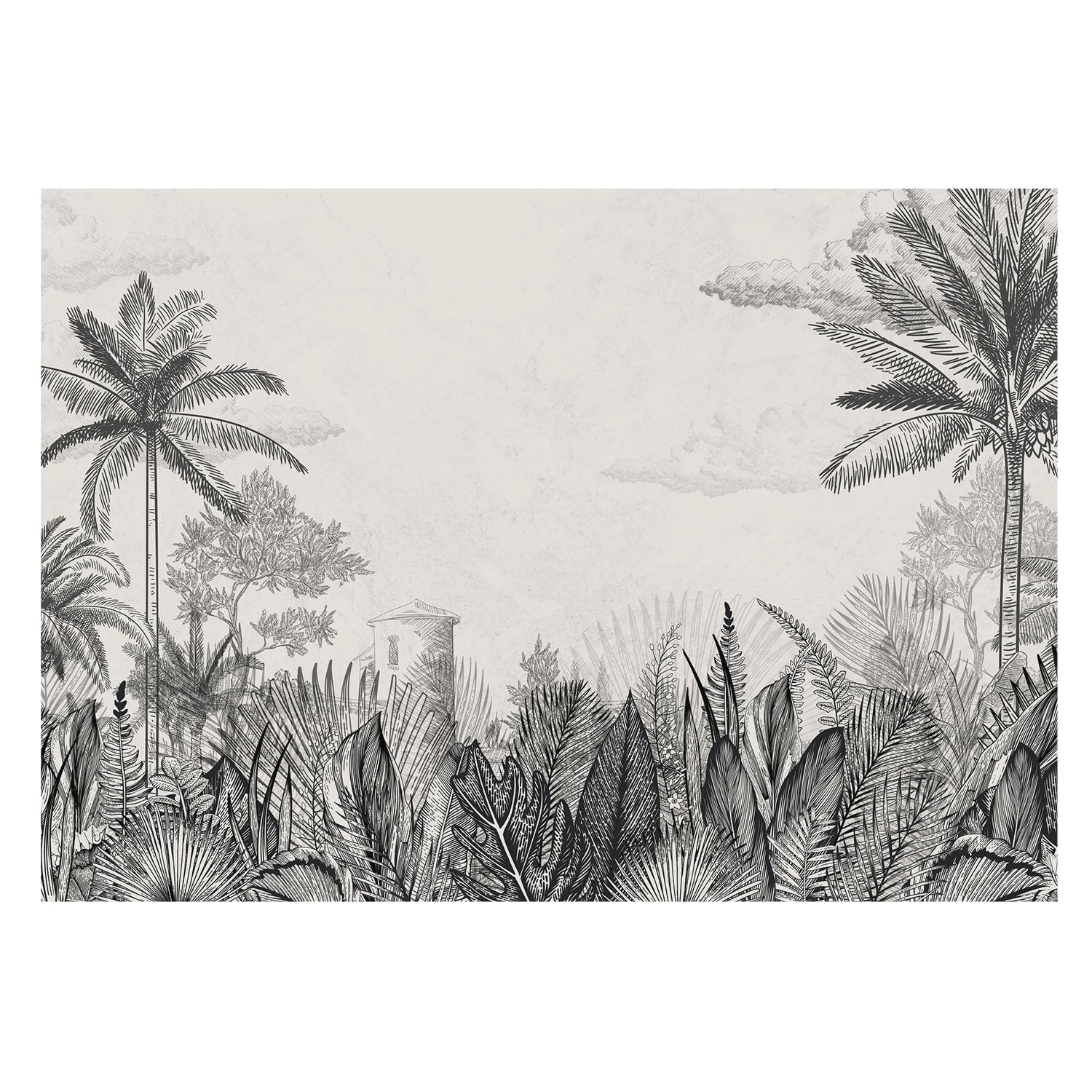 Mural Fotográfico Para Pared De Oficina 312x219 cm Paisaje tropical