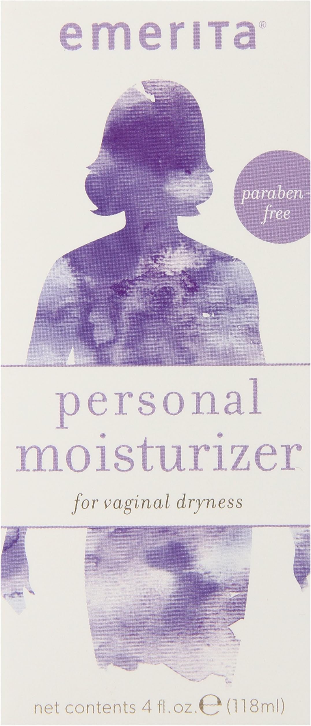 – Emerita, Feminine, Personal Moisturizer, 4 fl oz (118 ml)