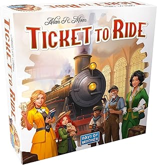 Asmodee | Ticket to Ride Refresh | Family Board Game | Ages 8+ | 2-5 Players | 30-60 Minutes Playing Time