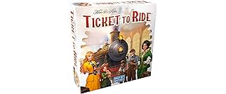 Asmodee Ticket to Ride Board Game (2025 Refresh) - A Cross-Country Train Adventure for Friends and Family, Strategy Game for Kids & Adults, Ages 8+, 2-5 Players, 30-60 Minute Playtime
Asmodee Ticket to Ride Board Game (2025 Refresh) - A Cross-Country Train Adventure for Friends and F…