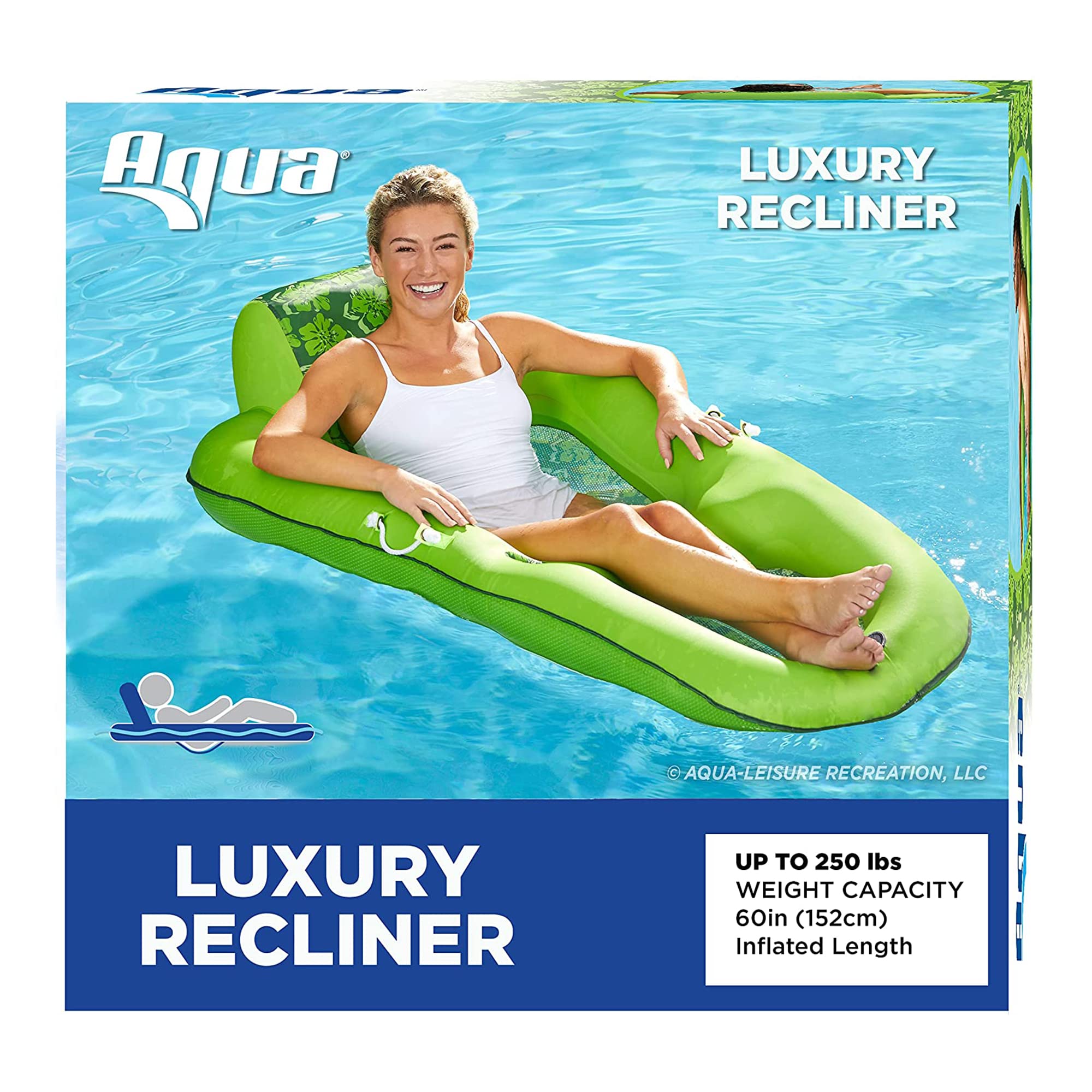 Amazon.co.jp: Aqua LEISURE ラグジュアリーウォーターリクライナー